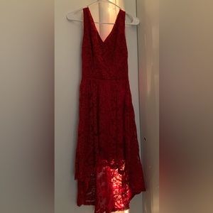 Elegant Floral Lace Dress